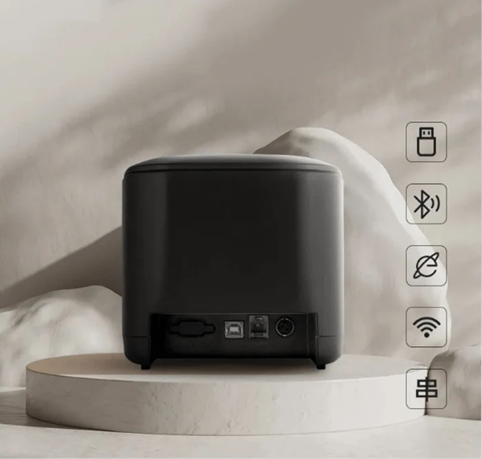Impressora Térmica POS: USB + LAN, QRCode, 20/80mm - Xprinter XP-T80B