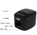 Impressora Térmica POS: USB + LAN, QRCode, 20/80mm - Xprinter XP-T80B