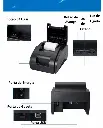 Impressora Térmica Portátil POS: USB + Bluetooth, QRCode, 57/60mm - Xprinter XP-58IIH