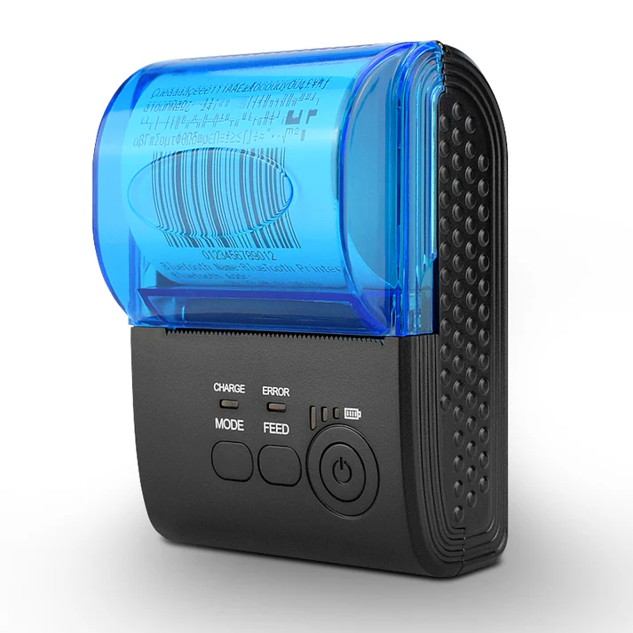 Mini Impressora Térmica Portátil: USB + Bluetooth, QRCode, 58mm - POS-5805DD
