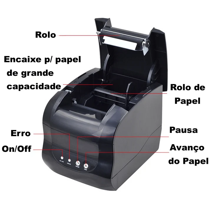 Impressora Térmica POS - Xprinter XP-365B