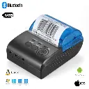Mini Impressora Térmica Portátil: USB + Bluetooth, QRCode, 58mm - POS-5805DD